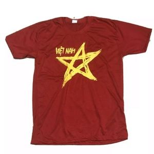 Vietnam T-Shirt Mens Size Medium (Red)